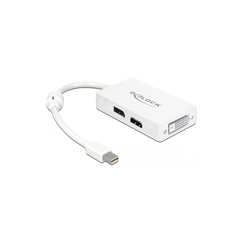 DeLOCK Adaptor Mini DisplayPort to DP/HDMI/DVI 29