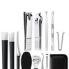 16pcs Pedicure Tools Set Callus Remover Stainless Steel Foot Care