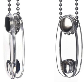 2pcs Cord Weight Spare for Vertical Blind, Roller Blinds Window Shutter Clear Plastic Safety Handle Tensioner Device Blinds Accessories