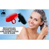 G.B.S Scalp Exfoliator 4 Pack - Shampoo Brush, Scalp Scrubber