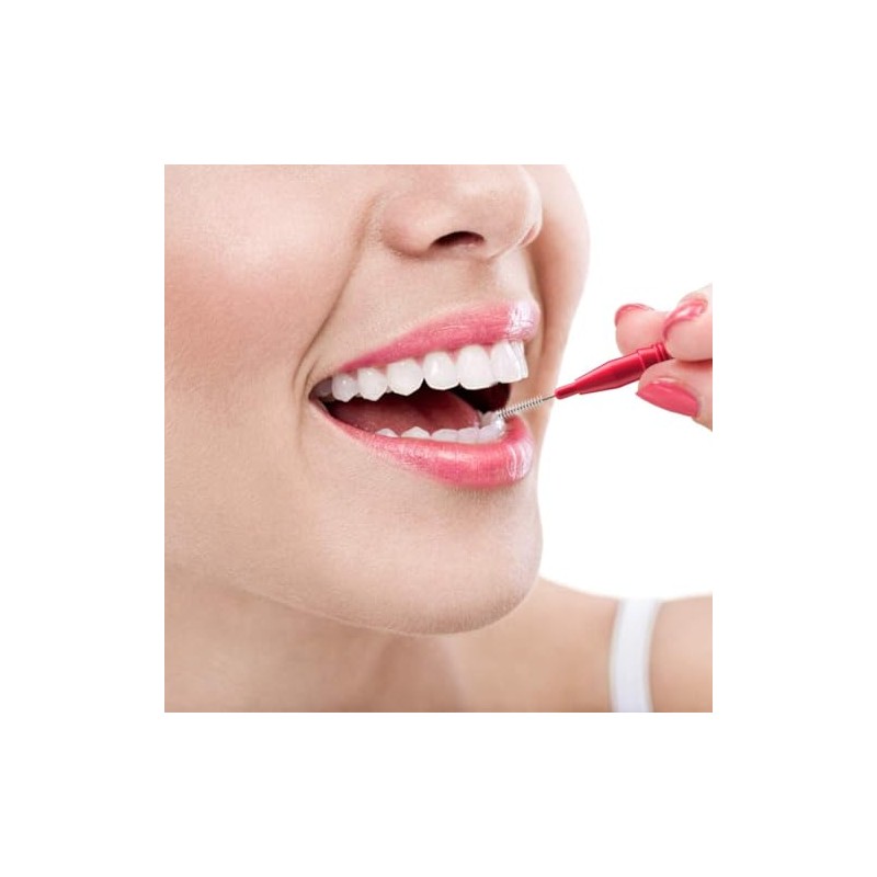 120 Piezas Cepillos Interdentales, BetterJonny Suave Cepillo Interdental de Dientes