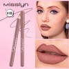 Misslyn Long Lasting Full Lipstick, 3 Precision Lipsticks for Easy