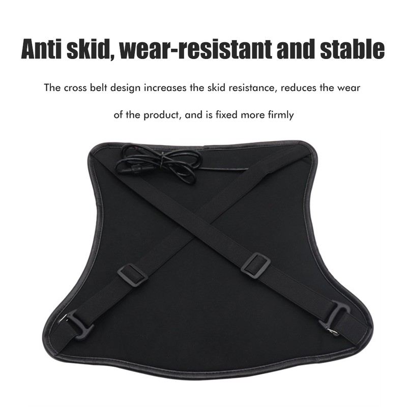 12V Motorcycle Seat Heated Cushion 3 Speed Adjustable Temperature Heating