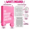 100 Envelope Savings Challenge Binder, 100 Day Money Saving Book
