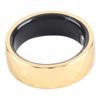 Smart Ring Aluminum Alloy Pedometer Sleep Temperature Tracking Lightweight Smart