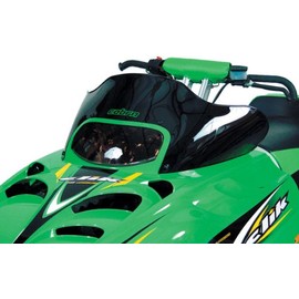 PowerMadd 12323 Cobra Windshield for Arctic Cat ZR 3 - Black - Low height