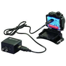 Streamlight 61603 Double Clutch USB Rechargeable Headlamp, 120VAC, Black - 125 Lumens,
