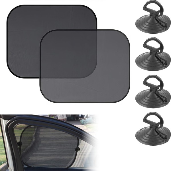 DHWEKU Sun Protection Car Baby UV Protection, Pack of 2