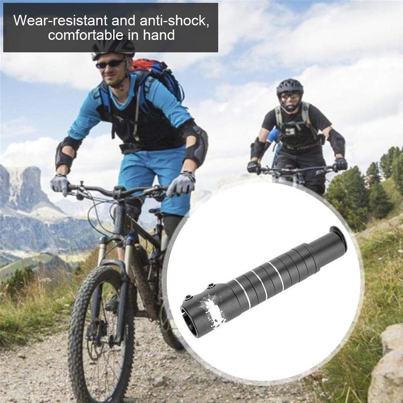 Alomejor Bicycle Stem Extender Bicycle Handlebar Riser Bicycle Fork Stem