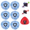 Wa.IE Jiemi 6 Pack Mop Replacement Heads Compatible with Oceda