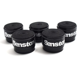 Senston Tennis Badminton Grip Tape Anti-Slip Porous Super Absorbent Grip, Pack of 5