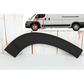 MJD AUTO PARTS for RAM PROMASTER 2019-2023 Left Driver Side Trim MOLDING Cover Black (Front Door Flare)