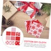 Gadpiparty 50pcs Christmas Themed Cotton Fabric Bundle for Crafting Patchwork