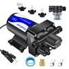 Water Pressure Booster Diaphragm Pump 110V AC for House,70PSI 5GPM
