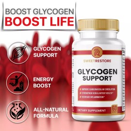 Sweet Restore (1 PACK) Sweet Restore Glycogen Support Capsules, Joint Support (60 Capsules)