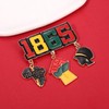 African Brooch Pins Juneteenth Pins for Black Women Black History