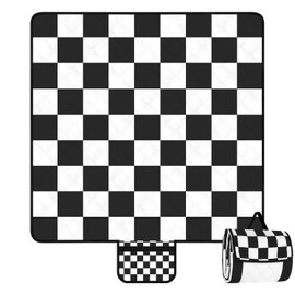 Jopee Picnic Blanket 200 x 200 cm, Washable and Foldable Heat-Insulated Beach Blanket Sand-Free with Carry Handle, Portable and Foldable Beach Mat, Camping Blanket for Picnic, Hiking, BBQ, Travel,