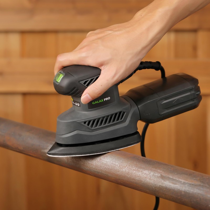 GALAX PRO Detail Sander, 1.1A Powerful Motor, 13000 OPM Compact