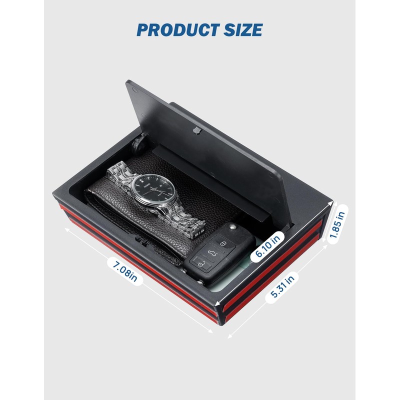 JOYTUTUS Center Console Organizer Compatible with 2024 2025 Tacoma 2025