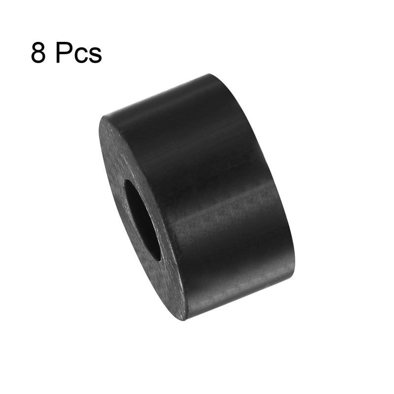 HARFINGTON 8pcs Rubber Spacer 1 Inch OD 0.4 Inch ID