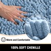 H.VERSAILTEX Bath Mats - Non Slip Luxury Chenille Bathroom Rugs,