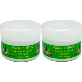 Aloe de la Isla Aloe Vera face and Body Cream 300ml x 2 Units