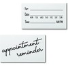 ITZAMNA Appointment Card Reminder 100 White