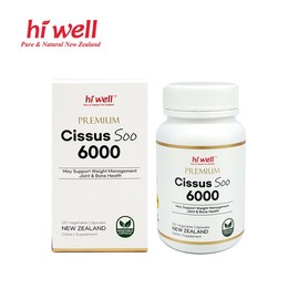 Hiwell Premium Cissus Soo 6000 120 Capsules / 하이웰 프리미엄 시서스 수 6000 120캡슐