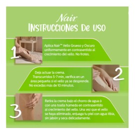 Nair Crema Depiladora Vello Grueso Oscuro