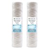 10" Standard Wound String Sediment Water Filter | 1 Micron,