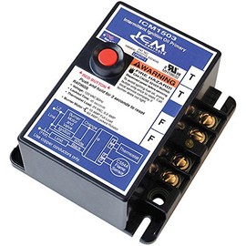 ICM Controls ICM1503 Oil Primary, Intermittent Ignition, Flame Sensing Circuit, 45 Sec, Safety Switch, Reset Button