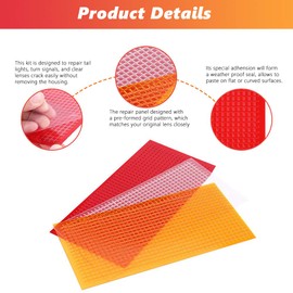 Car Lens Repair Kit, Rear Light Repair Film, Indicator Repair Car Lights, Crack Repair Film, Headlight Film Repair Tools, Cracked Broken Set Tools, DIY Lens Tape, Rear Lights