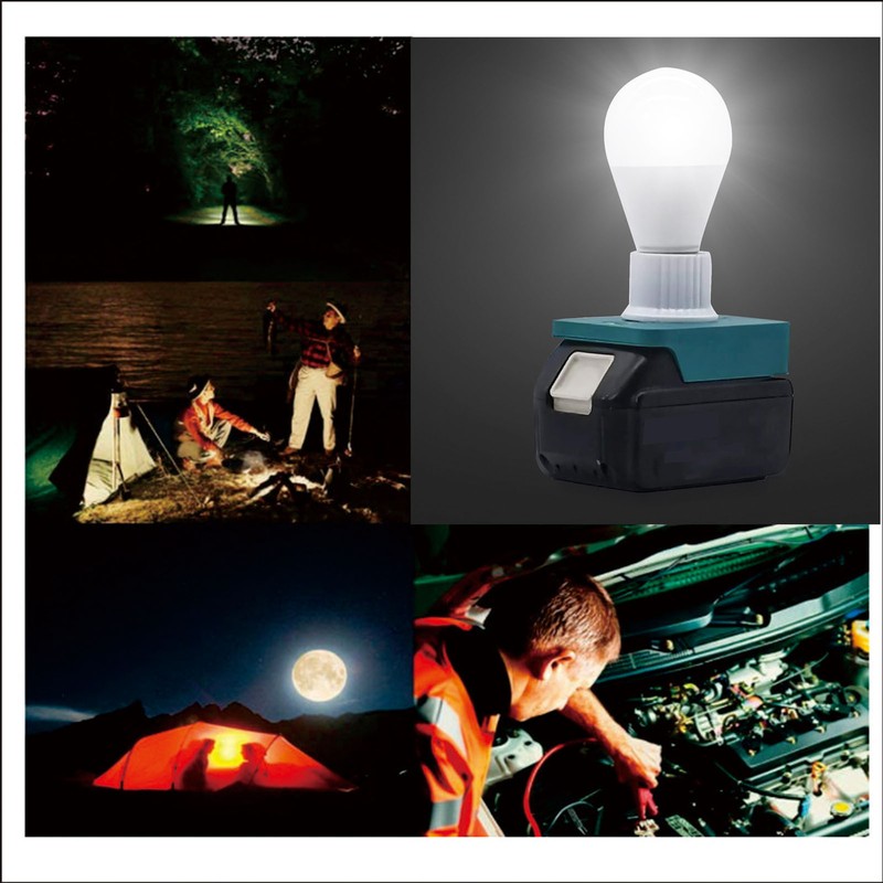 Bulb Light LED Screw Base Anti Skid Loose E27 Portable