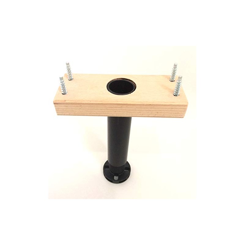 TM Adjustable Bed Centre Rail Support Foot Leg for Wooden