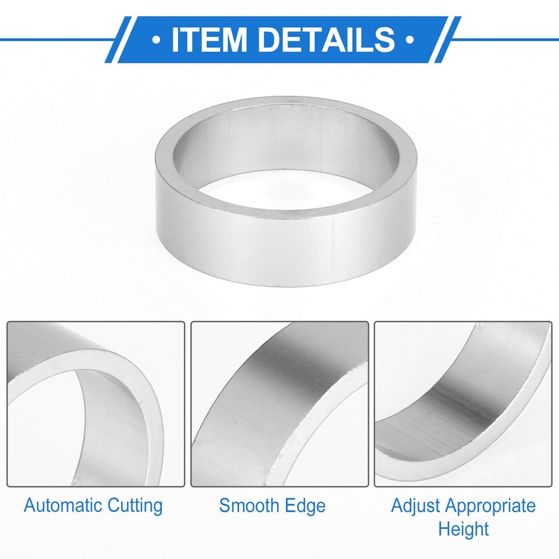VekAuto Bike Headset Spacer, 10mm MTB Bicycle Headset Stem Fork
