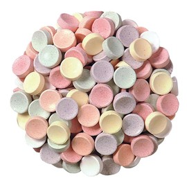 Bayside Candy Smartys Tablets – Nostalgic Fruity Hard Candy with Tart‑Then‑Sweet Flavor, Bulk Unwrapped (3Lb)