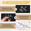PATIKIL Set of 8 Convex Lenses Outer Diameter 8mm Focal