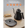 Govee Smart Electric Kettle, WiFi Variable Temperature Gooseneck Pour Over