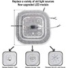 2-Pack LED Module, Ceiling Conversion Kit with Magnet, LED Panel,