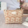 Large Capacity Canvas Cosmetic Bag Makeup Bag Travel Toiletry Bag