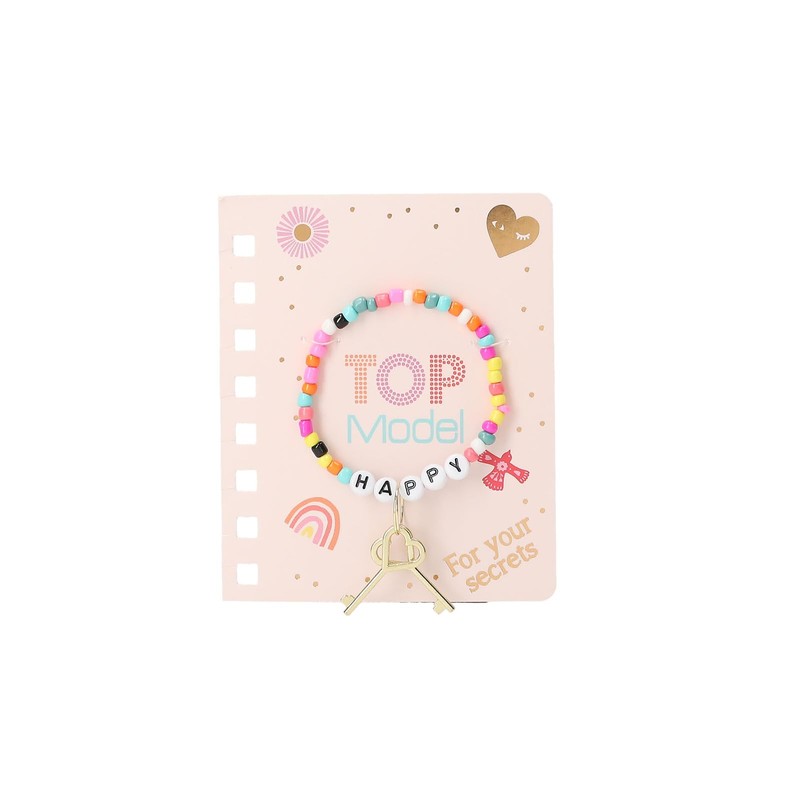 Depesche TOPModel - Diary with Heart Lock and Bracelet, Book