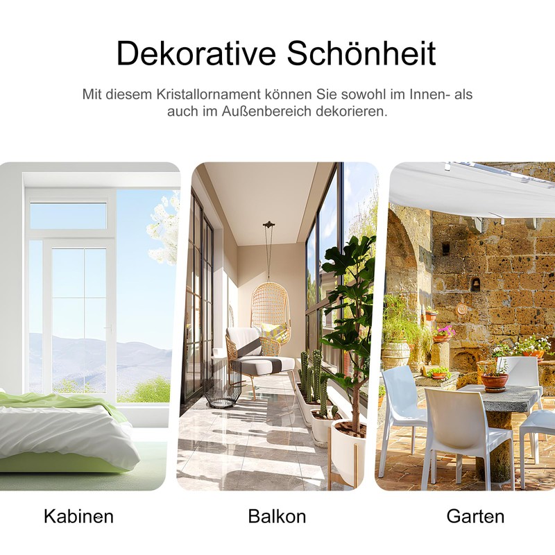 Suncatcher Crystal Suncatcher Wind Chimes