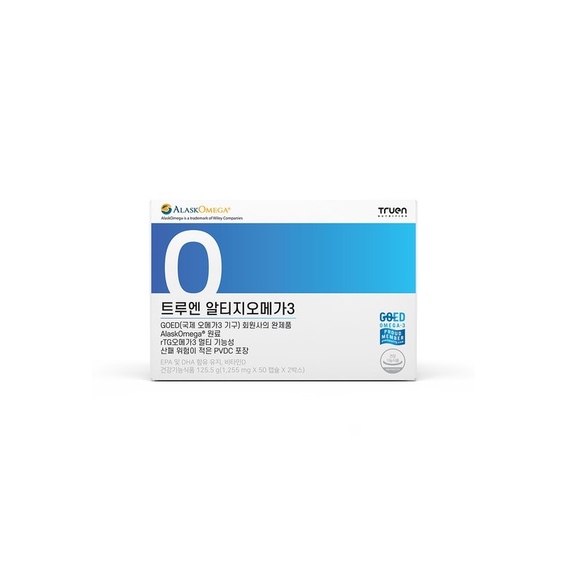 Truen Nutrition Truen RTG Omega 3, Alaska [100 Capsules x