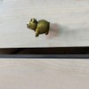 Cucumis 6Pcs Metal Unique and Cute Pig Knobs Animal Handle