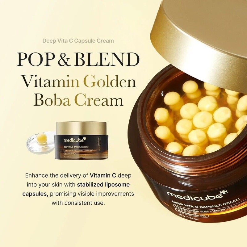 [MEDICUBE] MEDICUBE DEEP VITA C CAPSULE CREAM 55ml Niacinamide 5%