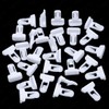 Rexka 30pcs Front & Rear Spoiler Moulding Clip Compatible with