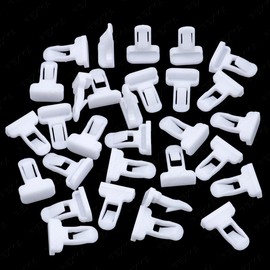 Rexka 30pcs Front & Rear Spoiler Moulding Clip Compatible with Toyota Lexus 75392-35220 4Runner, Camry, Corolla, FJ Cruiser, Highlander, Prius, Prius Prime, Prius V, RAV4