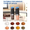 CIRCLE JOY Gravity Electric Pepper Grinder Salt Grinder Pepper Griner