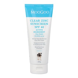 MooGoo Clear Zinc Sunscreen SPF40, 200g