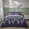 Catherine Lansfield Bedding Wisteria Single Duvet Cover Set with Pillowcase